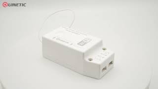 Quinetic QURW01 – 1 Amp WiFi Wireless SwitchDimmer Receiver [upl. by Minor]