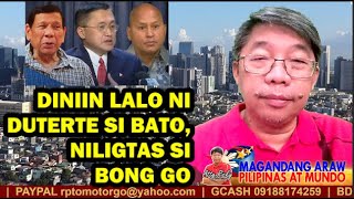 DINIIN LALO NI DUTERTE SI BATO NILIGTAS SI BONG GO [upl. by Sheldon143]