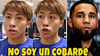 LUIS PANTERA NERY Muy OFENDIDO Le RESPONDE a NAOYA INOUE [upl. by Anwadal833]