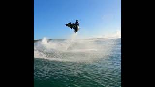 Seadoo spark Trixx wave jumping [upl. by Enicnarf]