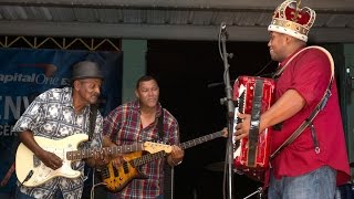 Corey Ledet Tribute to Clifton Chenier  Festivals Acadiens et Creole 2014 [upl. by Aklam617]