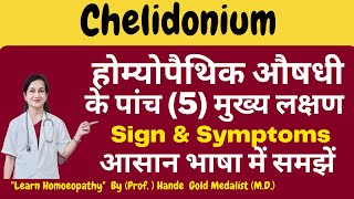 Chelidonium Homoeopathic Medicine Explained By Dr Hande  Fatty Liver  stone  Jaundice [upl. by Nagard449]