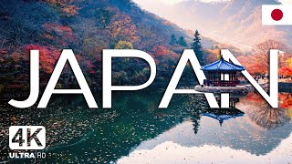 JAPAN 4K • Beautiful Places • Relaxing Atmosphere  Ultra HD Quality 4K [upl. by Karyl]