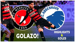 RESUMEN Midtjylland de DARIO OSORIO VS København [upl. by Eggett]