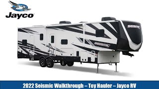 2022 Seismic Walkthrough – Toy Hauler – Jayco RV [upl. by Bauske]