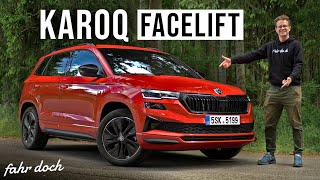 NEUER Skoda Karoq 20 TSI 4x4 Sportline  DER ALLESKÖNNER  Review amp Fahrbericht  Fahr doch [upl. by Toni]