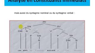 Représentation arborescente de la phrase  COURS [upl. by Sucramej]