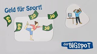 Geld für Sport bei der Krankenkasse BIG [upl. by Sturges]