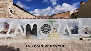 Zamora  Castile and Leon 4K Explore Spain Unknown [upl. by Sharia452]