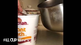 How To Make Cup Noodles [upl. by Ymer]