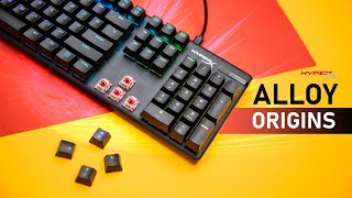 HyperX Alloy Origins Review  Are These NEW Switches Worth It [upl. by Nedearb]