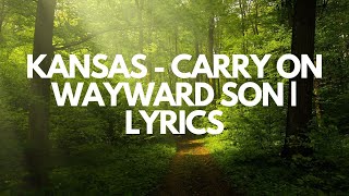 Supernatural Kansas  Carry On Wayward Son  Lyrics [upl. by Breech]