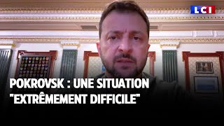 Pokrovsk  une situation quotextrêmement difficilequot [upl. by Atnoved]