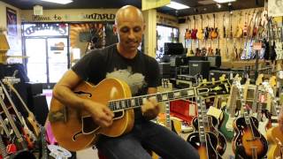 Gibson Archtop Acoustics here at Normans Rare Guitars [upl. by Eanahs]