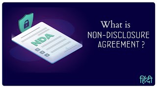 What is NonDisclosure Agreement  Explained  Hindi [upl. by Stromberg]