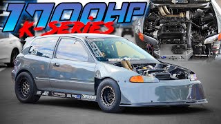 1700HP Honda Civic  The FASTEST AWD KSeries AWD Hondas Takeover FL2K [upl. by Ahsain]