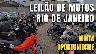 LEILÃO DE MOTOS NO RIO DE JANEIRO  EU E O ViniciusBaker FOMOS AO PÁTIO DA APL LEOPOLDINA [upl. by Odraude489]