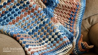 Boardwalk Blanket Crochet Pattern [upl. by Island]