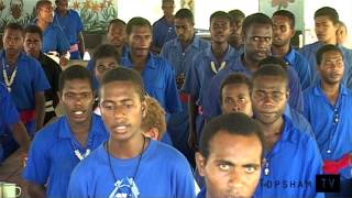 Novices of the Melanesian Brotherhood sing Jisas Yu Holem Hand Blong Mi [upl. by Avehs]