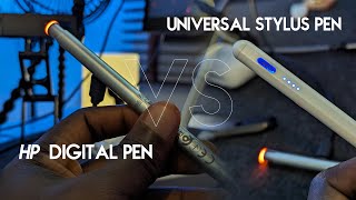 HP Digital PEN VS UNIVERSAL STYLUS PEN [upl. by Pren]