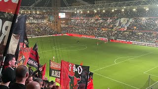 Genoa  Milan 01 Pulisic  curva sud  bandito [upl. by Riki]