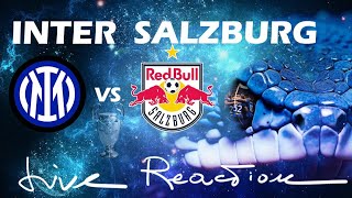 INTER SALISBURGO REACTION Torna la Champions forza ragazzi [upl. by Bridie]