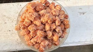 Super Easy Candied Peanuts 3 Ingredients [upl. by Ail]