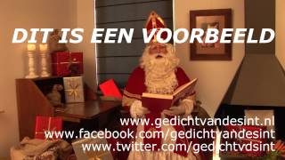 Video gedicht sinterklaas lezen voorbeeld Sinterklaasgedicht [upl. by Kurt320]