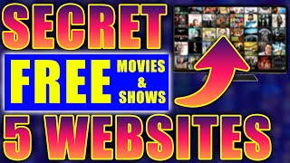 🍿 TOP 5 Websites to Watch FREE Movies  TV Shows in 2024 PART 2 🎬 [upl. by Schott]