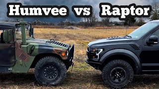 Humvee vs Ford Raptor Offroad [upl. by Cence]