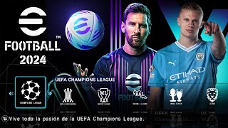 EL MEJOR EFOOTBALL 2024 PPSSPP NUEVAS MEJORAS SELECCIONES CAMARA PS5 Y GRAFICOS HD [upl. by Mame]