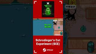 Schrodingers Cat Experiment  COOPBR  shorts indiegame [upl. by Llezom623]