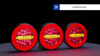 FT113 Y LED  ENG  Rear lamp FRISTOM [upl. by Enyahc104]