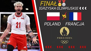 GRAND FINAL VOLLEYBALL OLYMPICS PARIS 2024 POLAND VS UNITED STATES OF AMERICA [upl. by Anined609]