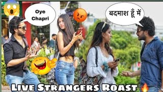 Live Strangers Roast 🔥 Shivam Comedywala [upl. by Etoile218]