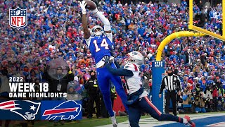 New England Patriots vs Buffalo Bills  2022 Week 18 Game Highlights [upl. by Louanna]