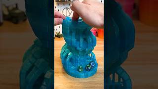 Battlement Dice Tower Clockspring3D cool3dprints 3dprinting 3dprinted useful3dprints 3dprint [upl. by Ecnal]