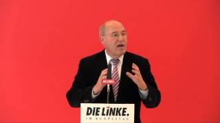 Gregor Gysi DIE LINKE »Wir stehen am Scheideweg der Energiewende« [upl. by Aliek527]