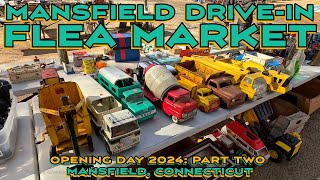 More Cool Finds amp Good Times at the Mansfield DriveIn Flea Market Opening Day 2024 Part Two [upl. by Alleuqcaj]