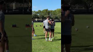 Antoine Dupont 🐐 de retour à lentraînement 🔥 stadetoulousain rugby shorts [upl. by Tildi858]