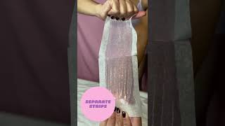 Faster and easier waxing with Nads Extra Long Wax Strips hairremovalproducts waxing bodywax [upl. by Melly]