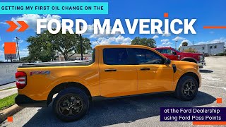 First Oil Change on the Ford Maverick 2022 [upl. by Odnama]