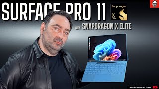 Surface Pro 11 2024 First Look REVIEW HOT OR NOT [upl. by Eelime]