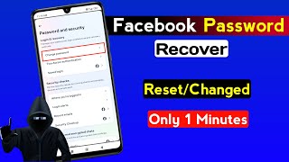 Facebook Password Reset 2024  Facebook Forgot Password  How to Recover Facebook Password [upl. by Etka]