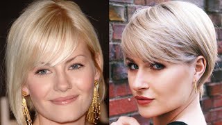 Short Hair Hairstyles For Round Face 2024  Pixie Cuts For Fine Hair 2024  Hair Trends For Women [upl. by Atinev]