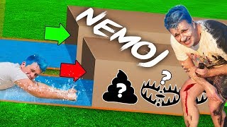 NEMOJ SE SLAJDOVATI KROZ POGREŠNU KUTIJU Mystery Box Challenge [upl. by Racso559]