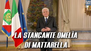 Linsignificante discorso di fine anno 2023 del Presidente della Repubblica Mattarella [upl. by Linzy]