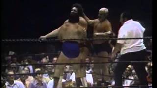 Sammartino and Bruiser vs Ladd and Raschke tag team match [upl. by Eceinaj769]