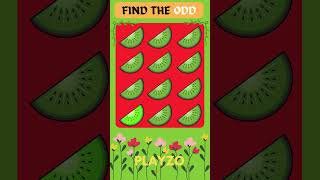 Find Odd One Out  Find Odd Emoji  emoji emojichallenge games emojipuzzle [upl. by Nosac526]