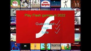 How to play Flash Player games in 2022  100 guaranteed working and easy using older Chrome [upl. by Ynolem]